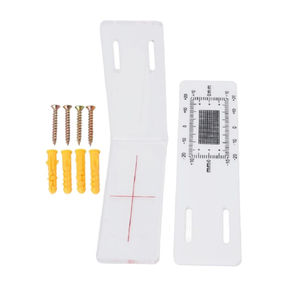 Crack Recording Ruler, Crack Measuring Tool, Gauge For Buildings, Home Structures 9105992038176