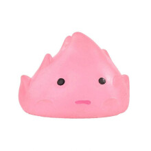 Squeezable Toy TPR Pitaya Stretchy Fruit Toy Soft Decompression Toy Stress Relief Toy Autisms Favor Hand Squeeze Toy Pink