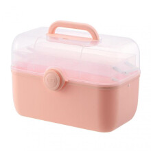 (Extra Large) 3-layers Medicine Box For Home Portable Large Capacity First Aid Box With Handle Wuqx