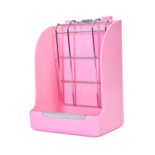 Rabbit Grass Feeding Rack Hay Feeder Bowl Feeder Stand for Guinea Pigs and Chinchillas