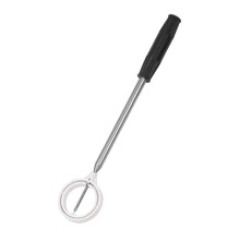 Telescopic Ball Retriever Grabber Tool with Spring Release-Ready Head for Water Pond Lake White