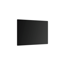 Glass Chopping Board Black Classic Black 60x52cm Cutting Board Splashback Worktop Saver for Kitchen Hob Protection Hot Cover Heat Resistant
