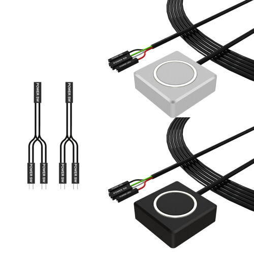 Easy Installs External Power Switches For Computer Tower-G 1