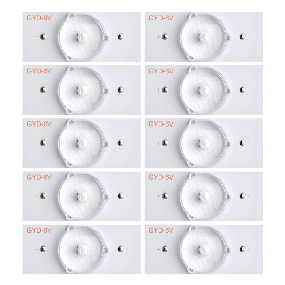 20/10Pcs Led Lamp Beads Efficient Backlight Repair-Round 6V 10 7696000279480
