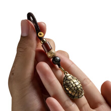 Mindful Gift Buddhist Prayer Bell Zinc Alloy Body And Natural-A