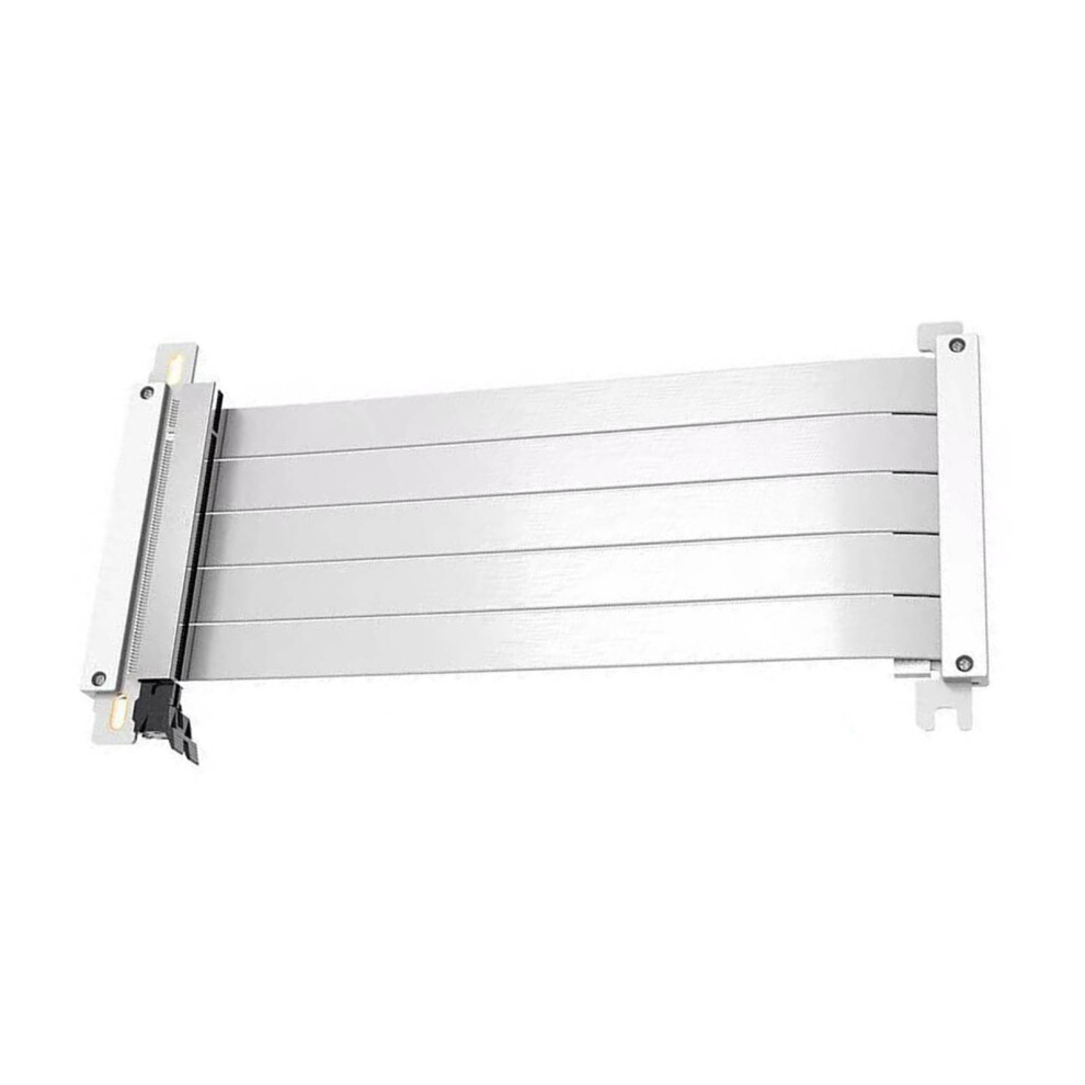 Fast Speed Pcie4.0 X16 Risers Cable 20Cm Coppers Cores- White 7696000281674