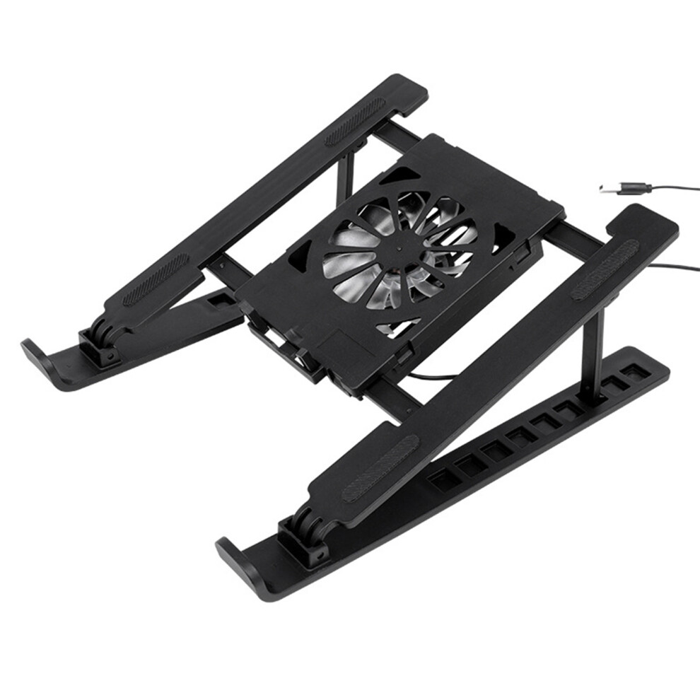 Adjustable Height Laptop Cooling Stand Portable Foldable Design 7696000282145