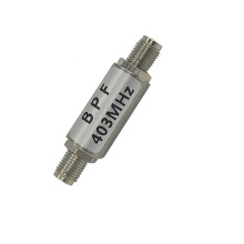 Electronic Bandpass Filter 403MHz Frequency 2.5dB-round shell