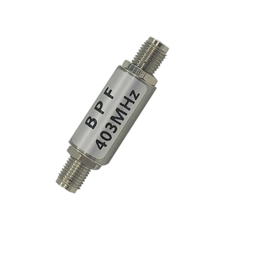 Electronic Bandpass Filter 403MHz Frequency 2.5dB-round shell