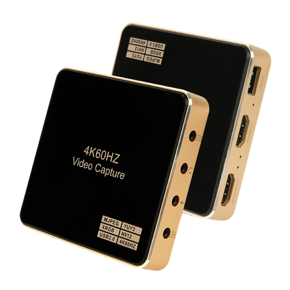 Usb3.0 4K60hz Video Recorder Hdtv Input No Latency Metal Body 7696000283043