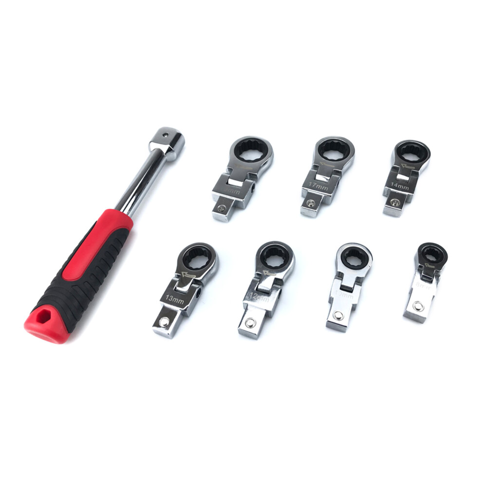 Portable Ratchet Wrench Shaking Head Rotatable Removable 7696000260228