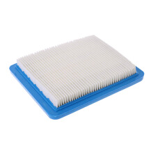 Air Filter Service Replacing Lawn Mower White & Blue Quality
