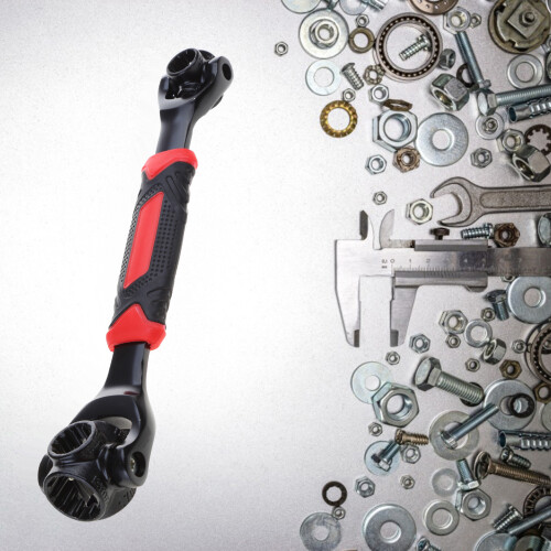 Multi-functional Wrench 8 in 1 Socket Wrench 360 Degree Head for 1
