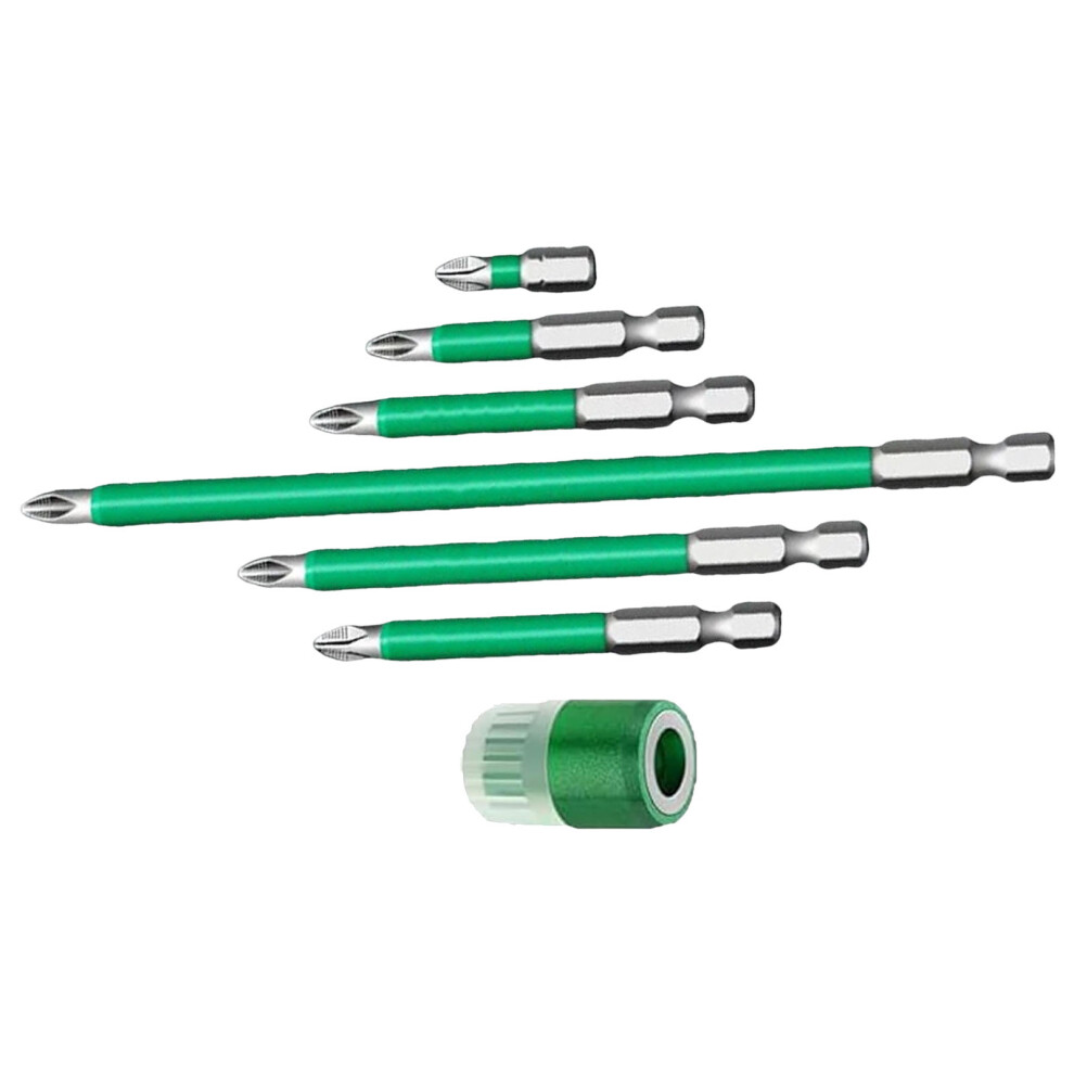 7Pcs/Set High Magnetic Screwdriver Drill Bit Ergonomic Design 7754000317974