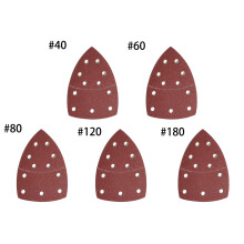 Self-adhesive Sandpaper Triangle Delta Sander Loop-50Pcs