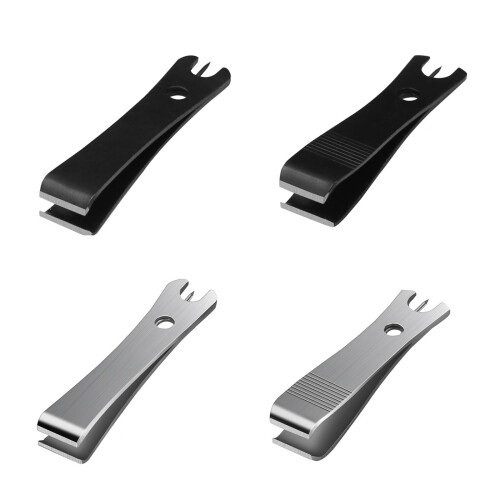 Fishing Sewing Scissors Wire Nipper-Black without stripes 2