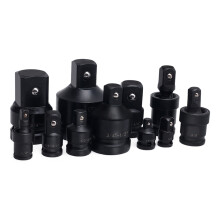 Socket Adapter and Reducer Set with Universal Joint Rotation for