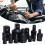 Socket Adapter and Reducer Set with Universal Joint Rotation for 4