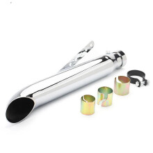 Motorcycle Exhaust Pipe For H&onda CG125 CB500 VT500 CM300 CM500 Retro Vintage Classic Electroplating Exhaust Muffler Pipe Muffler Exhaust(Color 5)