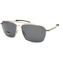 Bolle Polarized Flow Sunglasses Light Matte Gold with TNS Grey Lenses BS141002