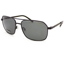 Bolle Polarized Navis Sunglasses Matte Gunmetal with TNS Grey Lenses 12580