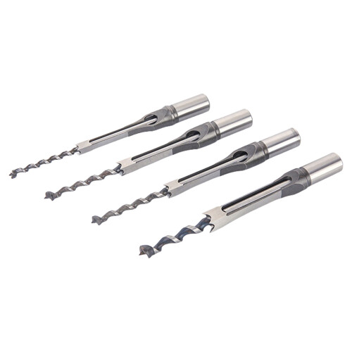 Woodworking Square Hole Mortise Chisel Drill Bit Set Various