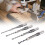Woodworking Square Hole Mortise Chisel Drill Bit Set Various 2