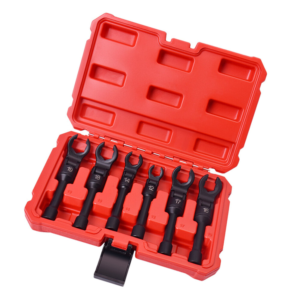 6Pcs 12Mm-19Mm Adjustable Wrenches Universal Spanners Household 7754000322015