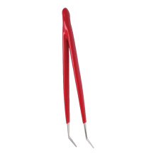 Industrial Strength Nonslip Steel Tweezers Insulated Grip-elbow
