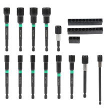 13PCS Hex Head Drill Bit Set Magnetic Nut Driver Nut Driver Set