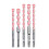 High Efficiency Impact Drill Bit 4 Flute Design 110mm-6X110MM 7