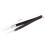Ceramic Tips Tweezers Stainless Steel-Black 13cm Sharp Point 2