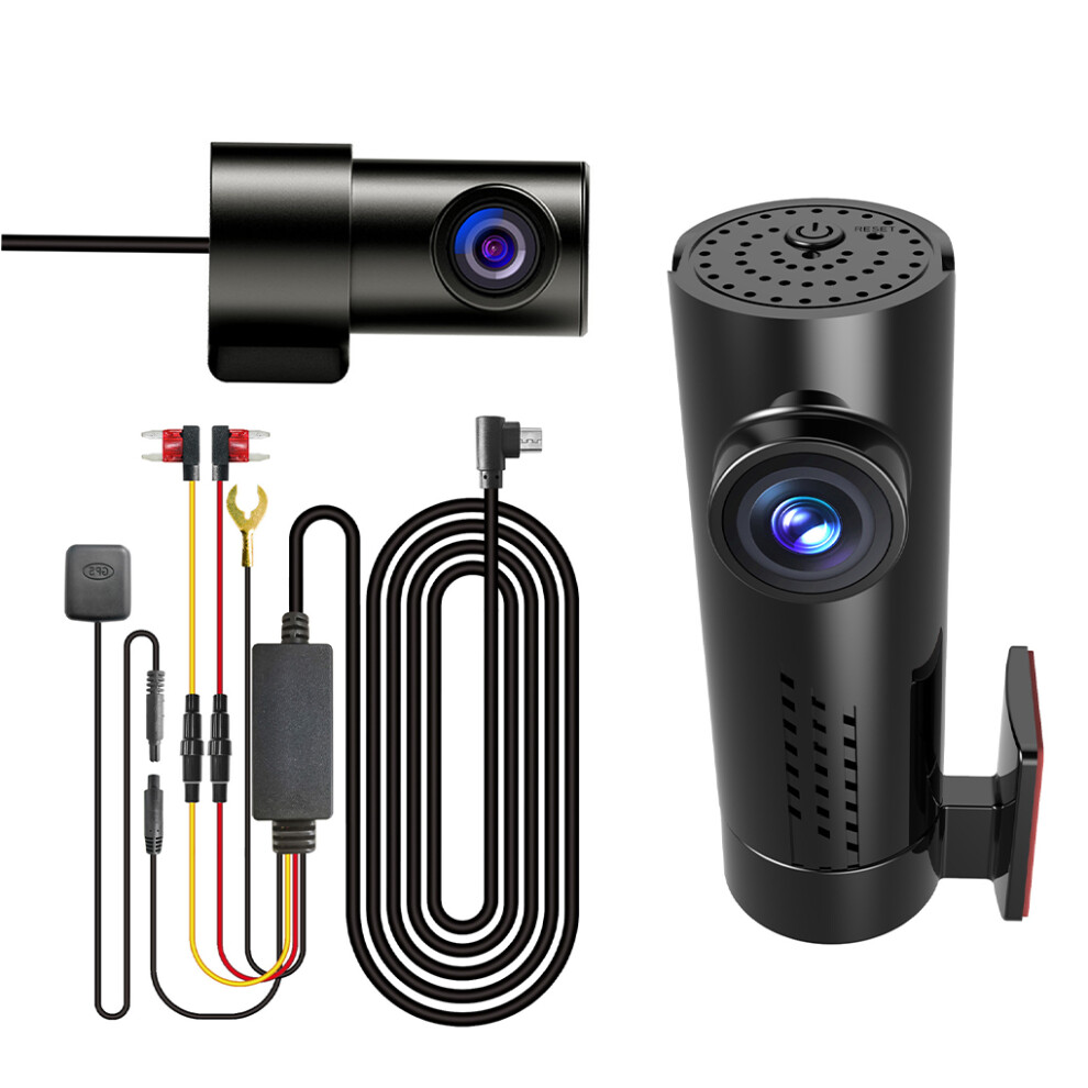 Black WiFi GPS Car DVR Dual Lens Dash Cam Car DVR Wifi Dash Cam 2160P-image-OPC-PMXR6XP-NEW