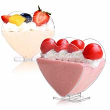 20piece Unique Heart Shaped Dessert Bowl For Events And Weddings