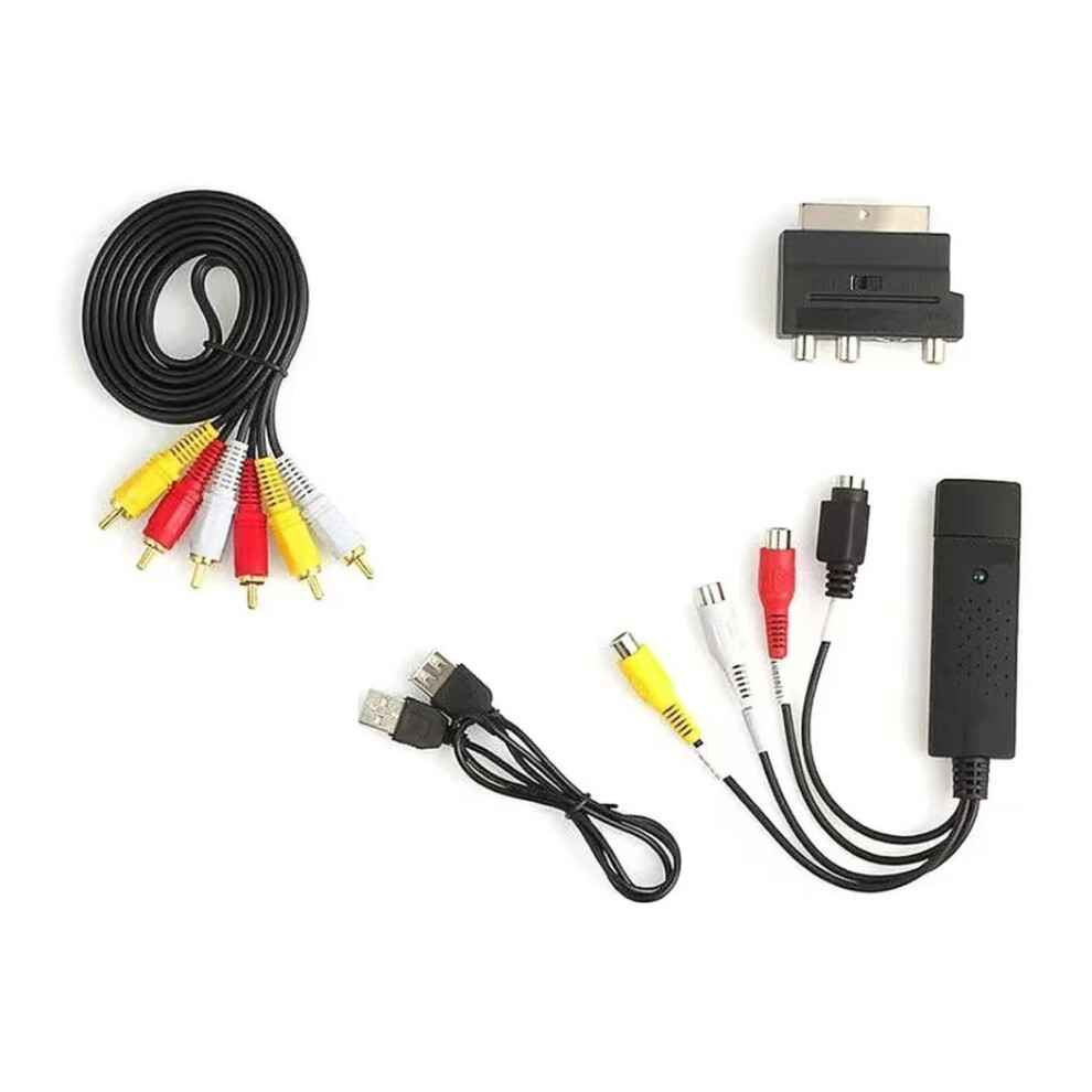 Digitize VCR Player With To USB Video Converter VHS Mini DV VCR Hi8