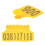 100PCS Kuh Rinder Ohr Tag Zeichen mit Zahlen 3