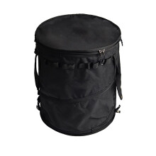 Foldable Garbage Container For Campsites Outdoor Picnics BBQ Camping Trash Can Foldable Garbage Bin With Zippered Lid