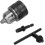 1.5-13mm Key Type Drill Chuck with 3/8-24UNF Thread and /4 Hex Threaded Extension Rod Tool Kit 5