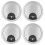 4 Set Schreibtisch Kabel Draht Tülle PC Computer 6