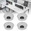 4 Set Schreibtisch Kabel Draht Tülle PC Computer 9