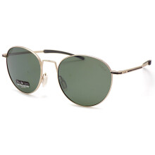Bolle Radiant Polarized Sunglasses Matte Gold with Axis Green Lenses BS145002