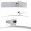 2 Pieces Stylish Panel Stand Practical Heater Stand Portable Heater Panel Stand Legs For Heating Plates 5