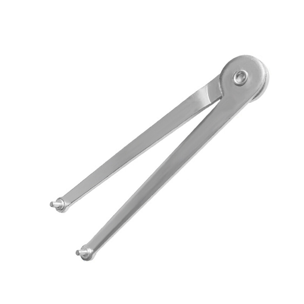 Professional Double Pin Grinder Wrench Practical Steel-Silver 7754000317110