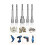 Magnetic Hex Socket Extension Socket Drill Insert Bit 1/4"-12mm 3