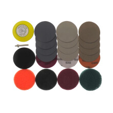 Professional Headlight Restoration Polishing Sanding Discs Set