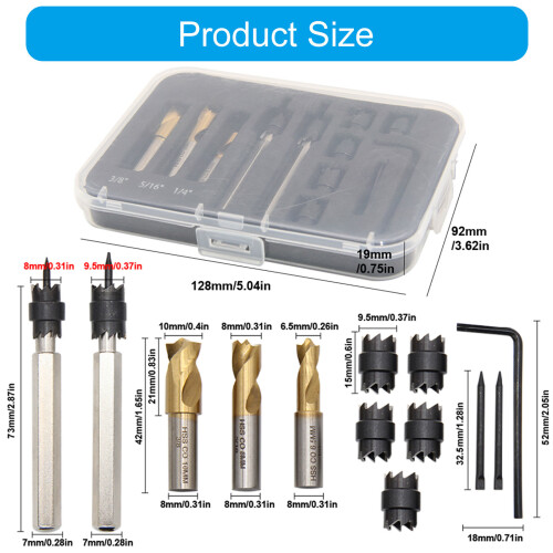 Heat Resistant 13 Pack/set Multi Purpose Welding Spots Cleaner 2