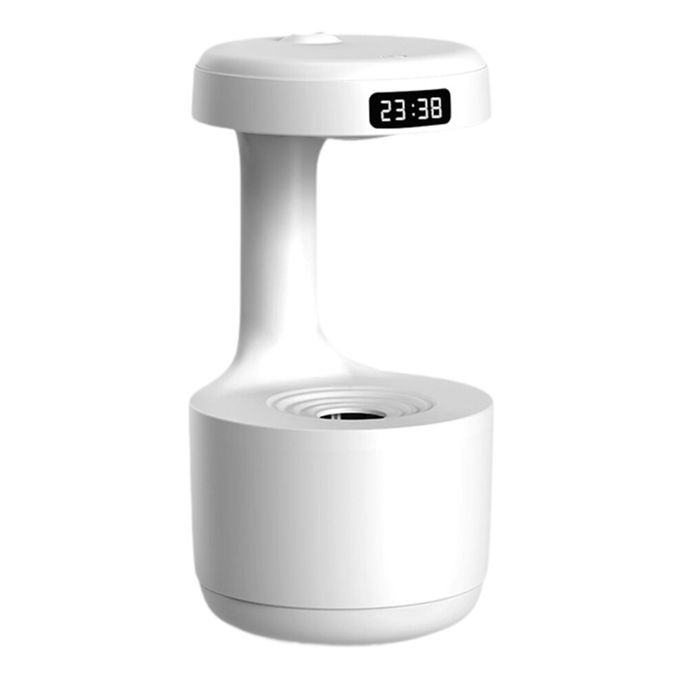 (White) Humidifier With Water Droplet Backflow And 800ml Tank For Quiet-image-OPC-PMXSF5J-NEW