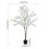 Living And Home 165cm Artificial Cherry Blossom Tree in Pot for Decoration 6