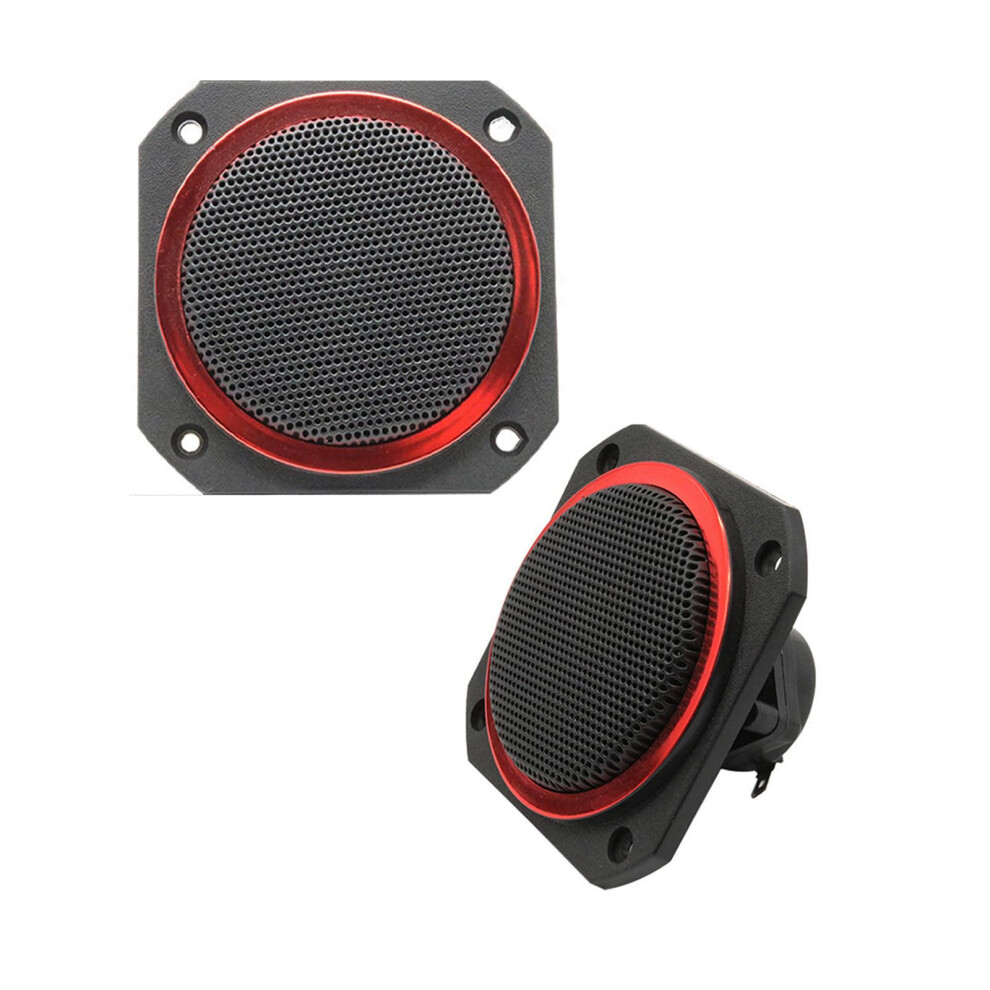 4In Square Piezo Tweeter Speakers Durability 98MM Horn Piezoelectric Tweeter For Versatility Music Applications-image-OPC-PMXSGBK-NEW