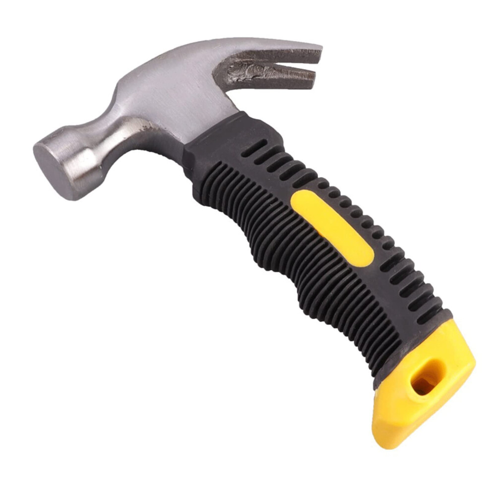 Hammers Mini Hammer Nail Claw Hammers Ergonomic Handle Small Portable Home Tool Woodworking Hand Tools(Yellow)-image-OPC-PMXSGBV-NEW